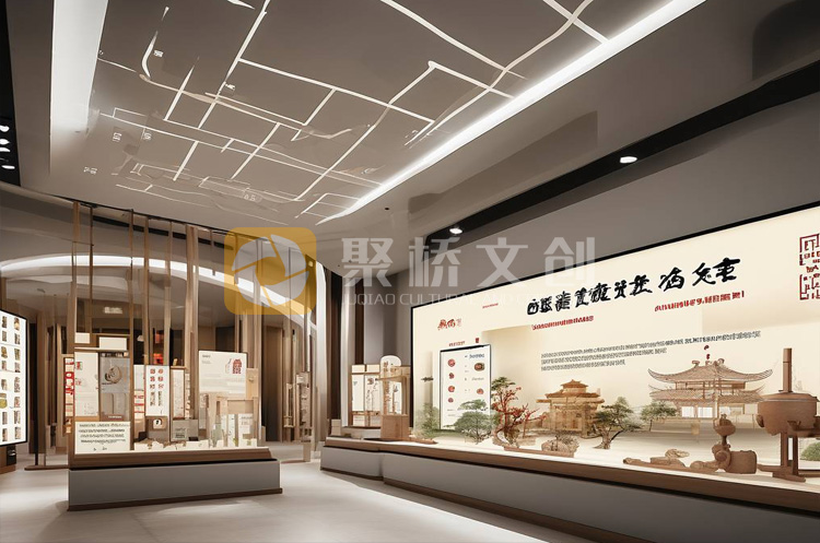 中醫(yī)藥企業(yè)展廳設(shè)計：現(xiàn)代技術(shù)的巧妙運(yùn)用，展現(xiàn)傳統(tǒng)智慧