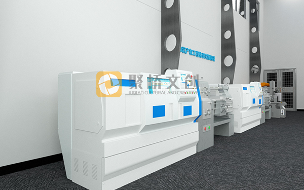 科技企業(yè)展廳設計，企業(yè)風格化展廳設計，展廳設計